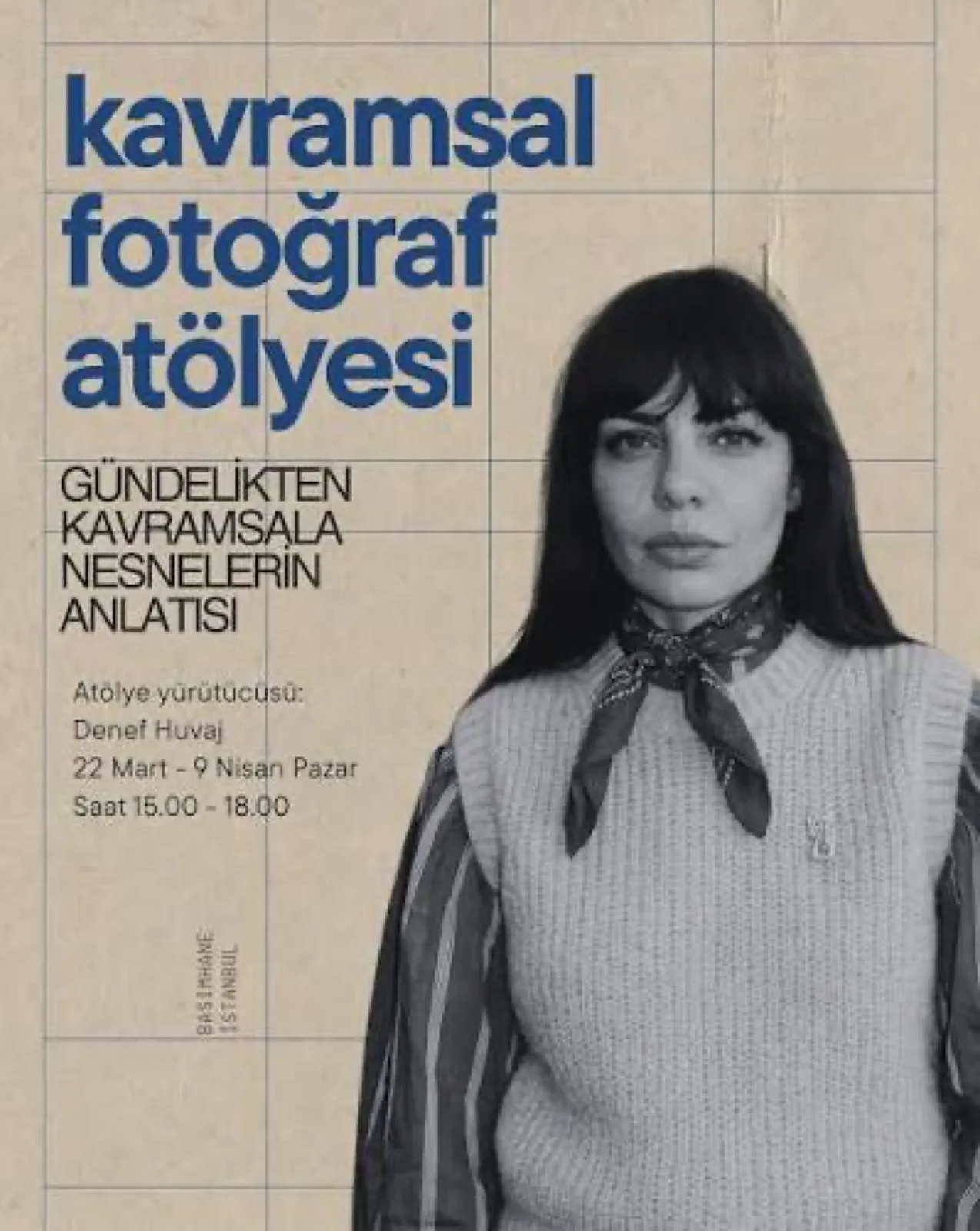 Deneysel fotoğraf atölyesinden bir çalışma